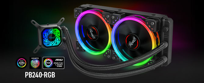 PB240-RGB AIO CPU Cooler